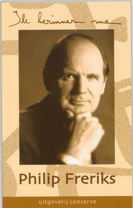 Ik herinner me 9789054291657 Philip Freriks, Boeken, Literatuur, Gelezen, Verzenden