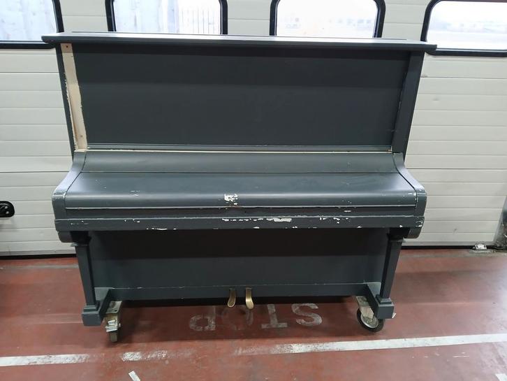 Piano, grijs, verrijdbaar, grijs., Diversen, Overige Diversen, Ophalen