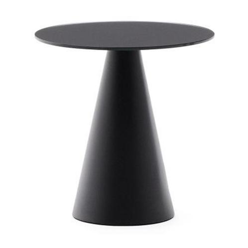 *WOONWINKEL* Kave Home Wilshire Ronde Bijzettafel Mat Glas Z, Huis en Inrichting, Tafels | Bijzettafels, Nieuw, Verzenden