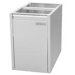 GGM Gastro | Vuilnisbak - Onderbouwmodule 400x760mm | MEK48, Verzenden, Nieuw in verpakking