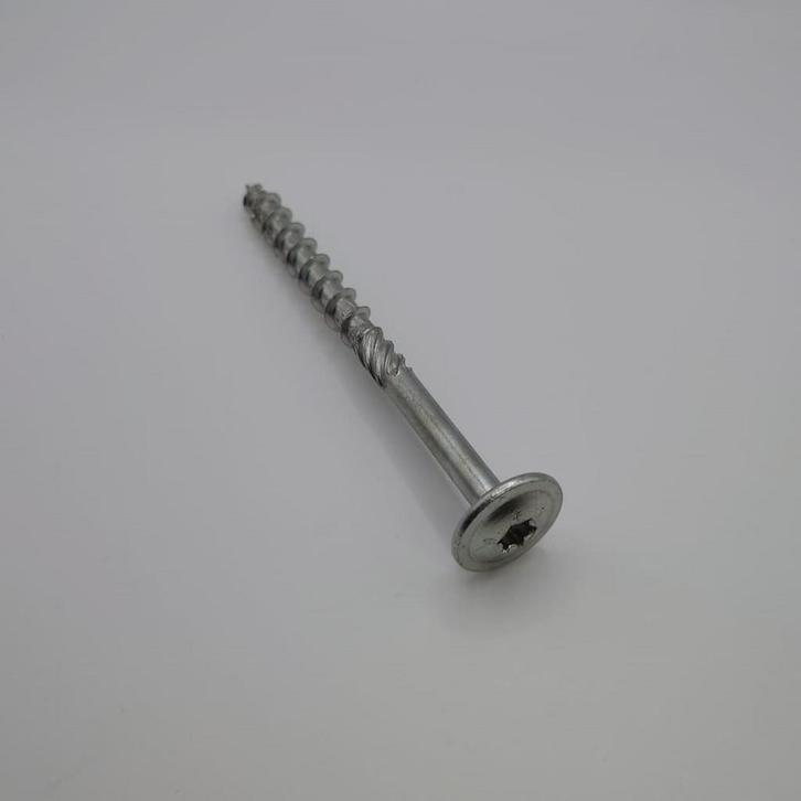 Tellerkop schroef Stafa 8x100 verzinkt (50st), Doe-het-zelf en Verbouw, IJzerwaren en Bevestigingsmiddelen, Nieuw, Ophalen of Verzenden