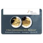 Duitsland 2 Euro Bundesrat 2019 Coincard D, Postzegels en Munten, Munten | Europa | Euromunten, Verzenden