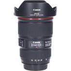 Tweedehands Canon EF 16-35mm f/4.0L IS USM CM8875, Audio, Tv en Foto, Fotografie | Lenzen en Objectieven, Groothoeklens, Gebruikt