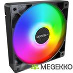 Montech GF120 PWM ARGB 120mm Zwart, Computers en Software, Computerkoelers, Verzenden, Nieuw