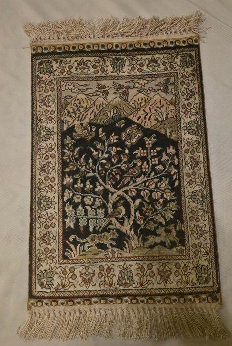 Hereke - Tapijt - 48 cm - 31.5 cm, Huis en Inrichting, Stoffering | Tapijten en Kleden