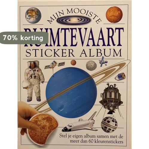 Ruimtevaart stickerboek 9789055610952 T Dijkhof, Boeken, Kinderboeken | Kleuters, Gelezen, Verzenden