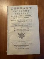 Voltaire - Brutus / Oedipe / Mariamne / LEnfant prodigue /, Antiek en Kunst