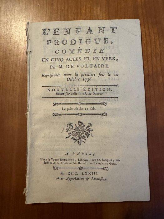 Voltaire - Brutus / Oedipe / Mariamne / LEnfant prodigue /, Antiek en Kunst, Antiek | Boeken en Bijbels