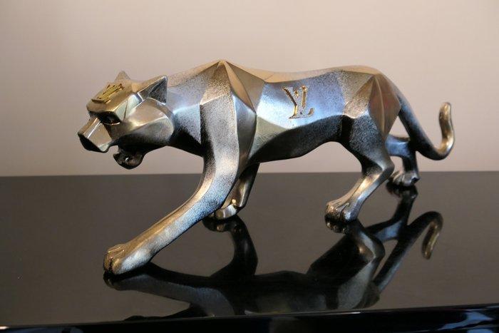 RichART - Panthère or et argent version Louis Vuitton, Antiek en Kunst, Kunst | Designobjecten