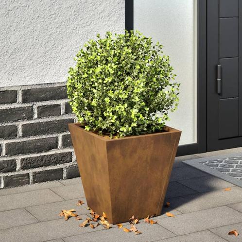 Plantenbak 30x30x30 cm cortenstaal (Overige), Huis en Inrichting, Overige Huis en Inrichting, Nieuw, Verzenden