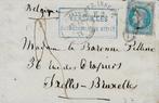 Frankrijk 1871 - Brief uit de oorlog van 1870 gepost tijdens, Gestempeld