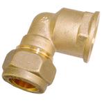 Riko P-803 Messing Knel Kniekoppeling 3/4 Binnendraads x 15, Doe-het-zelf en Verbouw, Sanitair, Ophalen of Verzenden, Nieuw