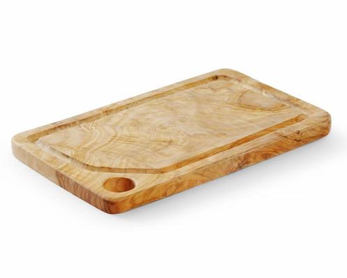 Houten serveerplank | Olijfhout | 2,5cm dik | 33,5x20,5cm, Zakelijke goederen, Horeca | Keukenapparatuur, Nieuw in verpakking