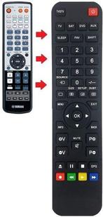 Alternatieve Yamaha WF729900 afstandsbediening, Verzenden, Nieuw