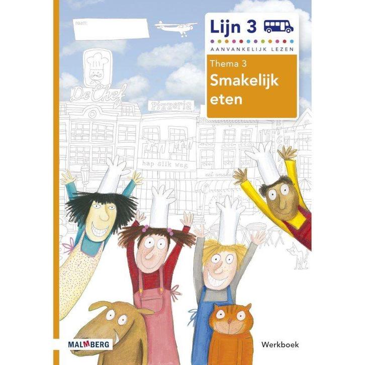 Lijn 3 Werkboek thema 3 Smakelijk eten (per stuk), Boeken, Schoolboeken, Nieuw, Verzenden