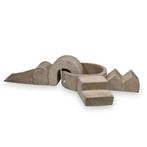 XL speelset van corduroy met ballenbak en 5 foamblokken i..., Ophalen of Verzenden, Nieuw