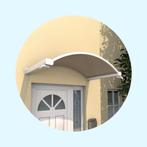 Gutta deurluifel gebogen type NO 160x90x30 cm brons, Verzenden, Nieuw, Overige typen