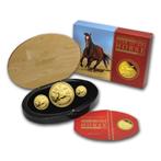 Gouden Lunar II - 2014 Year of the Horse Proof SET, Goud, Losse munt, Verzenden