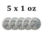 Zuid-Afrika. 5 Rand 5 x 2021 1 oz 5 Rand South African Big