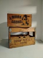 Metzger / Leone - Toonbankkrat (2) - Hout - Cassa - jaren, Antiek en Kunst