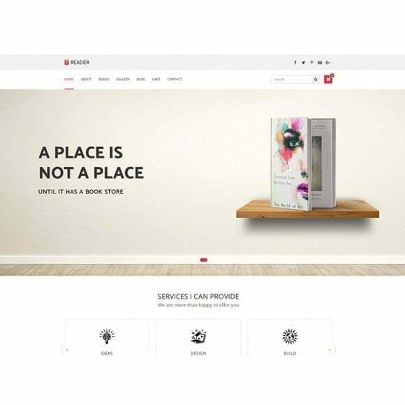 Reader - HTML Template, Computers en Software, Educatie- en Cursussoftware