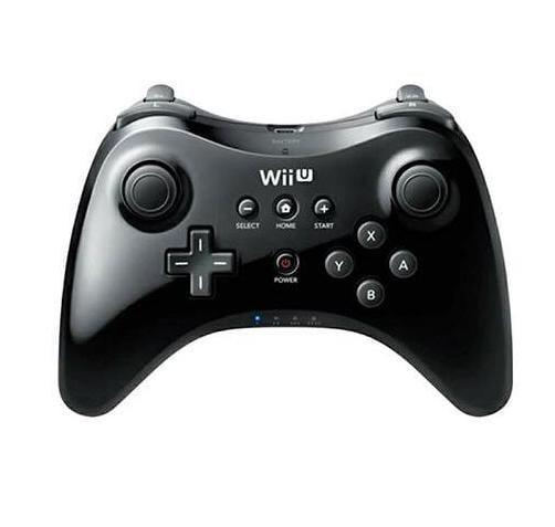Nintendo Wii U Pro Controller Zwart (Wii U Accessoires), Spelcomputers en Games, Spelcomputers | Nintendo Wii U, Zo goed als nieuw