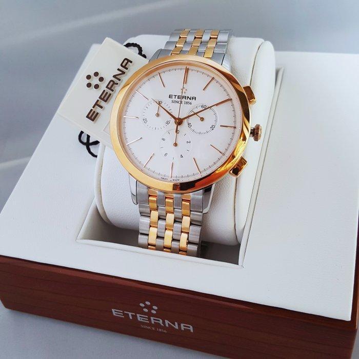 Eterna - Eternity - 18K Gold - Swiss Chronograph 1/10th -, Sieraden, Tassen en Uiterlijk, Horloges | Heren