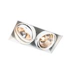 Inbouwspot wit GU10 AR111 trimless 2-lichts - Oneon, Nieuw, Overige materialen, Modern