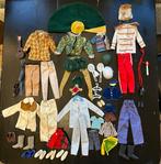 Mattel - Figuur - Barbie Ken, Ricky, Todd and Allan kleding