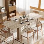 TRUUSK Uitschuifbare Eettafel - Van 180 naar 260 cm - Voor 6, Verzenden, Nieuw