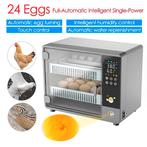 Broedmachine 24 Eieren – Volautomatische Incubator, Verzenden