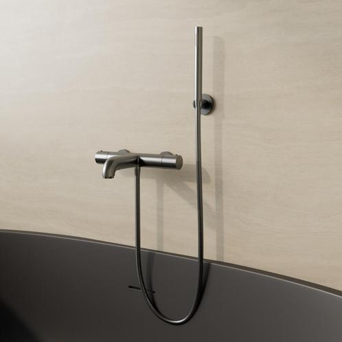Bad/Douchekraan BWS Colorato Opbouw Thermostatisch Gunmetal, Doe-het-zelf en Verbouw, Sanitair, Kraan, Nieuw, Ophalen of Verzenden