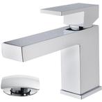 Xellanz Romo Eenhendel Wastafelkraan met Clickwaste - Chroom, Doe-het-zelf en Verbouw, Sanitair, Ophalen of Verzenden, Nieuw