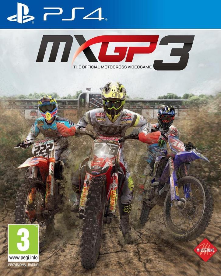 MXGP 3: The Official Motocross Videogame PS4 Morgen in huis!, Spelcomputers en Games, Games | Sony PlayStation 4, 1 speler, Zo goed als nieuw