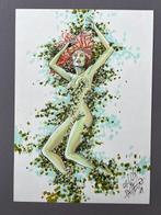 Carlos Pacheco - 1 Original drawing - Poison Ivy - Schöne, Nieuw