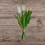 Tulpen Real Touch Wit Luxe Siliconen Latex Bundel 5 stuks, Ophalen of Verzenden, Nieuw