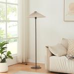 Staande lamp Appledore vloerlamp 147 cm bruin en wit E27 lux, Huis en Inrichting, Lampen | Vloerlampen, Verzenden, Nieuw