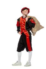 Pieten kostuum Diego zwart/rood, Ophalen of Verzenden, Nieuw