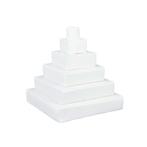 Foam blokken - stapel toren - 55x55x60cm - wit, Kinderen en Baby's, Speelgoed | Educatief en Creatief, Ophalen of Verzenden, Nieuw