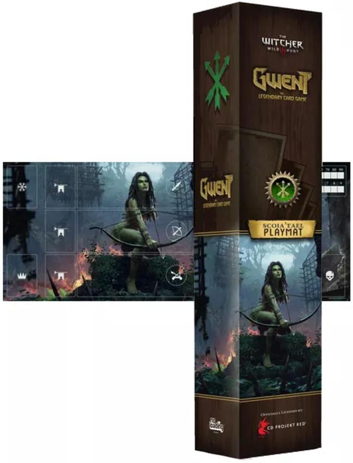 Gwent - Faction Speelmat Scoiatael (290x730mm) | MNKY, Hobby en Vrije tijd, Gezelschapsspellen | Kaartspellen, Nieuw, Verzenden