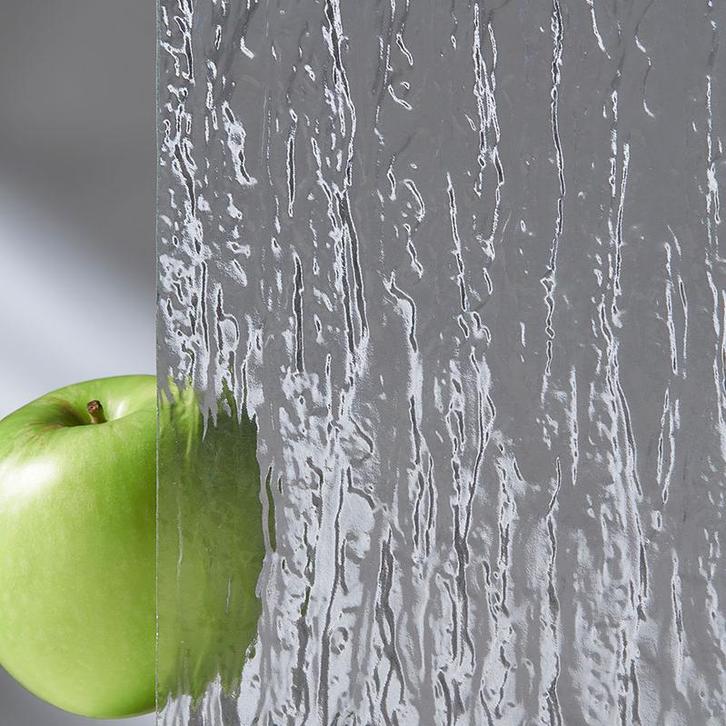 Enkel glas figuurglas Silvit blank 4mm, Doe-het-zelf en Verbouw, Glas en Ramen, Nieuw, Ophalen of Verzenden