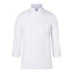 GGM Gastro | (6 stuks) KARLOWSKY | Koksjas Basic - Wit - |, Verzenden, Nieuw, Wit, Overige typen