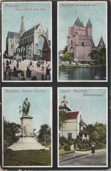HAARLEM - Meerluik Haarlem, Verzamelen, Ansichtkaarten | Nederland, Verzenden