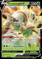 Chesnaught V 015/195 Silver Tempest, Ophalen of Verzenden, Nieuw, Losse kaart, Foil
