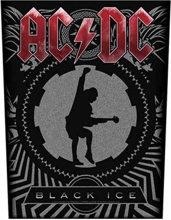 AC/DC - Black Ice - Backpatch officiële merchandise, Verzamelen, Muziek, Artiesten en Beroemdheden, Kleding, Nieuw, Ophalen of Verzenden