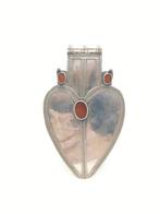 Zilver - Hanger - Grote Tekke harthanger 17 x 10 cm, Antiek en Kunst