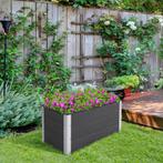 Bloembakken - Duurzaamheid - Weerbestendig - Grijs, Tuin en Terras, Bloembakken en Plantenbakken, Ophalen of Verzenden, Nieuw