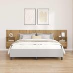 vidaXL Hoofdbord Met Kast met lade 3 pcs Artisan Eiken, Huis en Inrichting, Verzenden, Nieuw, Bruin, Hout