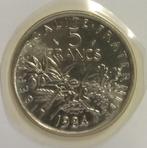 France Frankreich 5 Francs 1984 Saemann, Verzenden