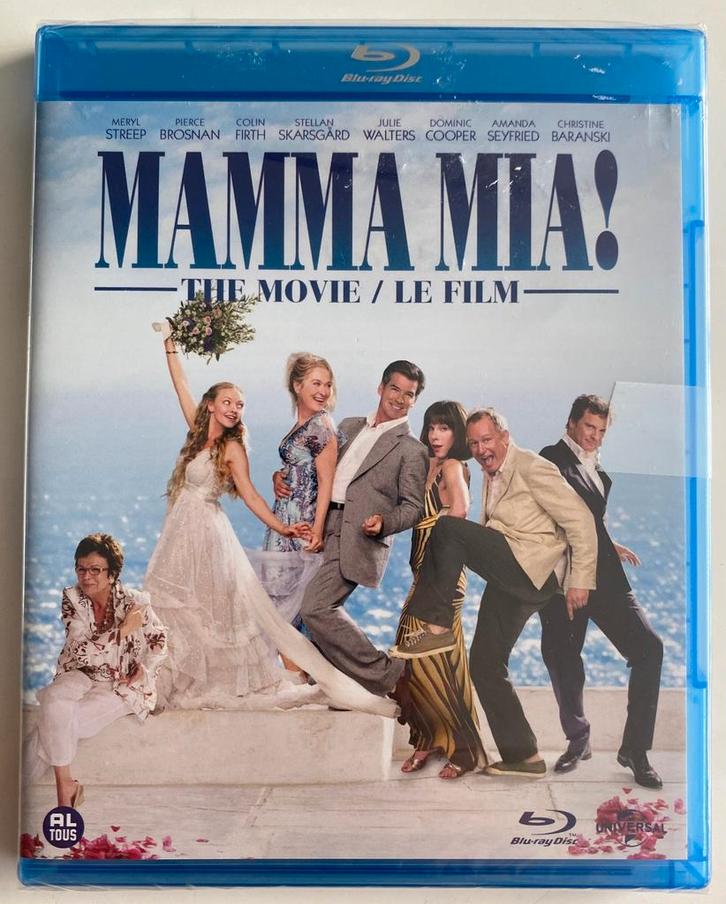 MAMMA MIA! THE MOVIE (IN SEAL) (BLURAY), Cd's en Dvd's, Blu-ray, Gebruikt, Verzenden